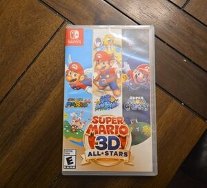 Nintendo Super Mario 3D All-Stars Game - Red and Blue